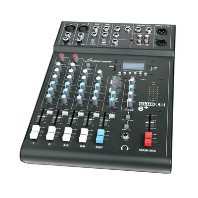 Studiomaster CLUB XS6+ Mixer Audio