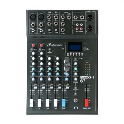 Studiomaster CLUB XS6+ Mixer Audio
