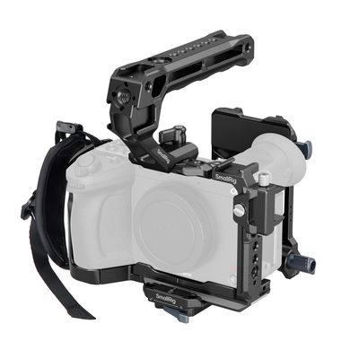SmallRig 5590 Advanced Cage Kit cu Battery Plate pentru Sony FX2