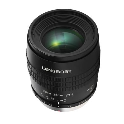 Lensbaby Velvet 85mm Obiectiv Foto Mirrorless F1.8 Montura Sony E Negru
