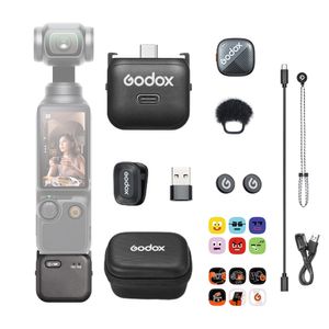Godox Cube-OP3 Kit1 Sistem Wireless Microfon 1 TX pentru DJI Osmo 2.4Ghz