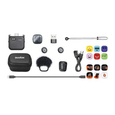 Godox Cube-OP3 Kit1 Sistem Wireless Microfon 1 TX pentru DJI Osmo 2.4Ghz