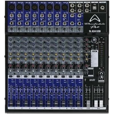Wharfedale Pro SL 824 USB Mixer Analogic