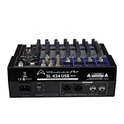 Wharfedale Pro SL 424 USB Mixer Analogic