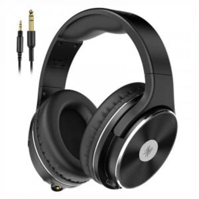 OneOdio Studio-HiFi Casti Over Ear cu Fir Detasabil Negru