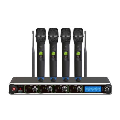 Novox FREE PRO H4 Sistem Wireless Quad cu Baza Fixa si 4x Microfon Handheld