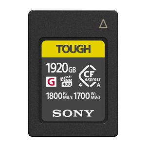 Sony CEA-G1920T Card Memorie CFexpress Tip A VPG400 1920GB R1800MB/S W 1700MB/S