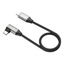SmallRig 5075 Cablu de date USB-C cu Unghi 35cm 40Gbps 240W 8K