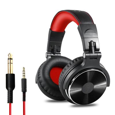 OneOdio Pro10-Red Casti Over Ear cu Fir Detasabil Rosu