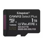 Kingston Canvas Select Plus Gen3 Card de Memorie microSDXC 1TB A1.1
