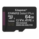 Kingston Canvas Select Plus Gen3 Card de Memorie microSDXC 64GB 150MB s A1 Fara Adaptor.1