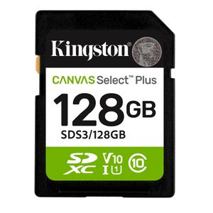 Kingston Canvas Select Plus Gen3 Card de Memorie SDXC 128GB 150MB/s C10 UHS-I U1 V10
