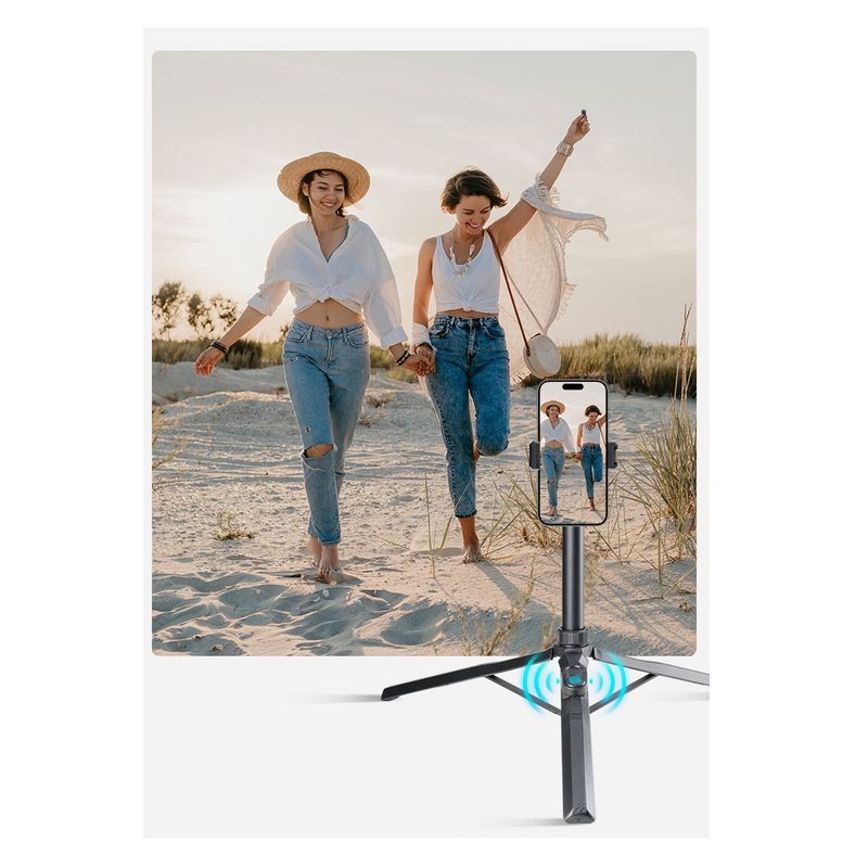 Fancier K03A Trepied Selfie Stick 1.52m.9