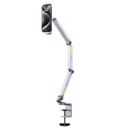 Fancier FT-001 Suport Metalic de Masa pentru Tableta sau Telefon cu Lumina RGB