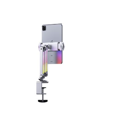 Fancier FT-001 Suport Metalic de Masa pentru Tableta sau Telefon cu Lumina RGB
