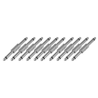 Omnitronic 10x Adaptor Jack Tata la Jack Tata Mono Metal