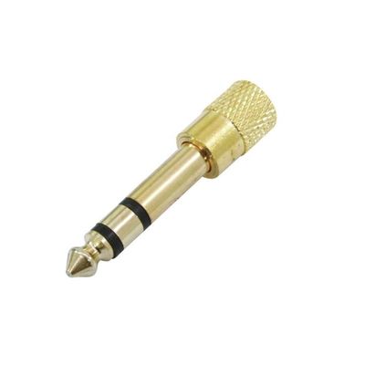 Omnitronic 10x Adaptor Jack 6.35 Tata la Jack 3.5 Mama Stereo