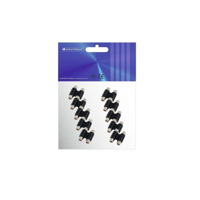 Omnitronic 10x Adaptor 2xRCA Mama la 2xRCA Mama