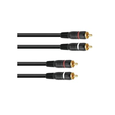 Omnitronic Cablu RCA 2x2 5m