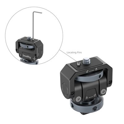 Smallrig 3809 Monitor Mount Lite cu Cold Shoe