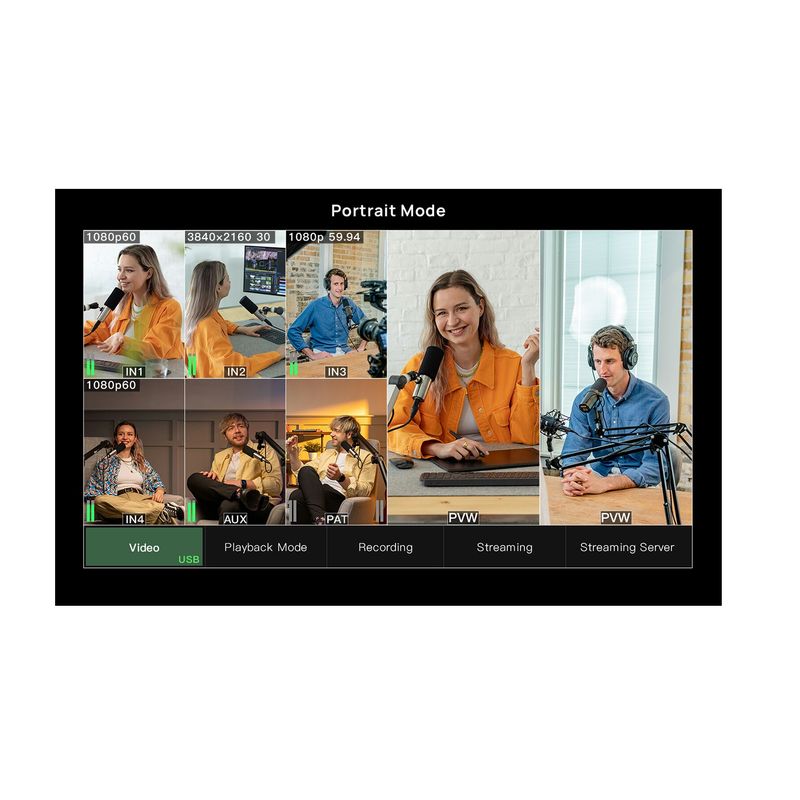 CineTreak Stream 1 Switcher Streamer Video 4x HDMI 4K.7