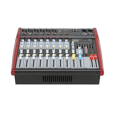 Novox M10P Mixer Audio Analog 8 Canale USB Bluetooth MP3 EQ + Putere
