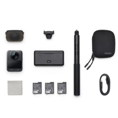 DJI Bundle Osmo 360 Camera de Actiune 8K Adventure Combo Stabilizare 3 Axe