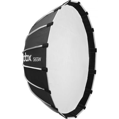 Godox S65W Softbox Multifunctional cu Montaj Rapid 65cm Alb