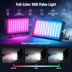 Neewer SL90 Pro Lampa Video LED RGB 12W 2500K-10000K-3