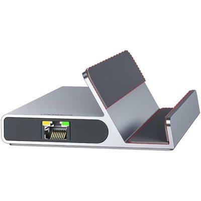 Choetech HUB-M50 Dock USB-C 6 in 1 HDMI PD 3×USB-A RJ45 pentru Steam Deck gri