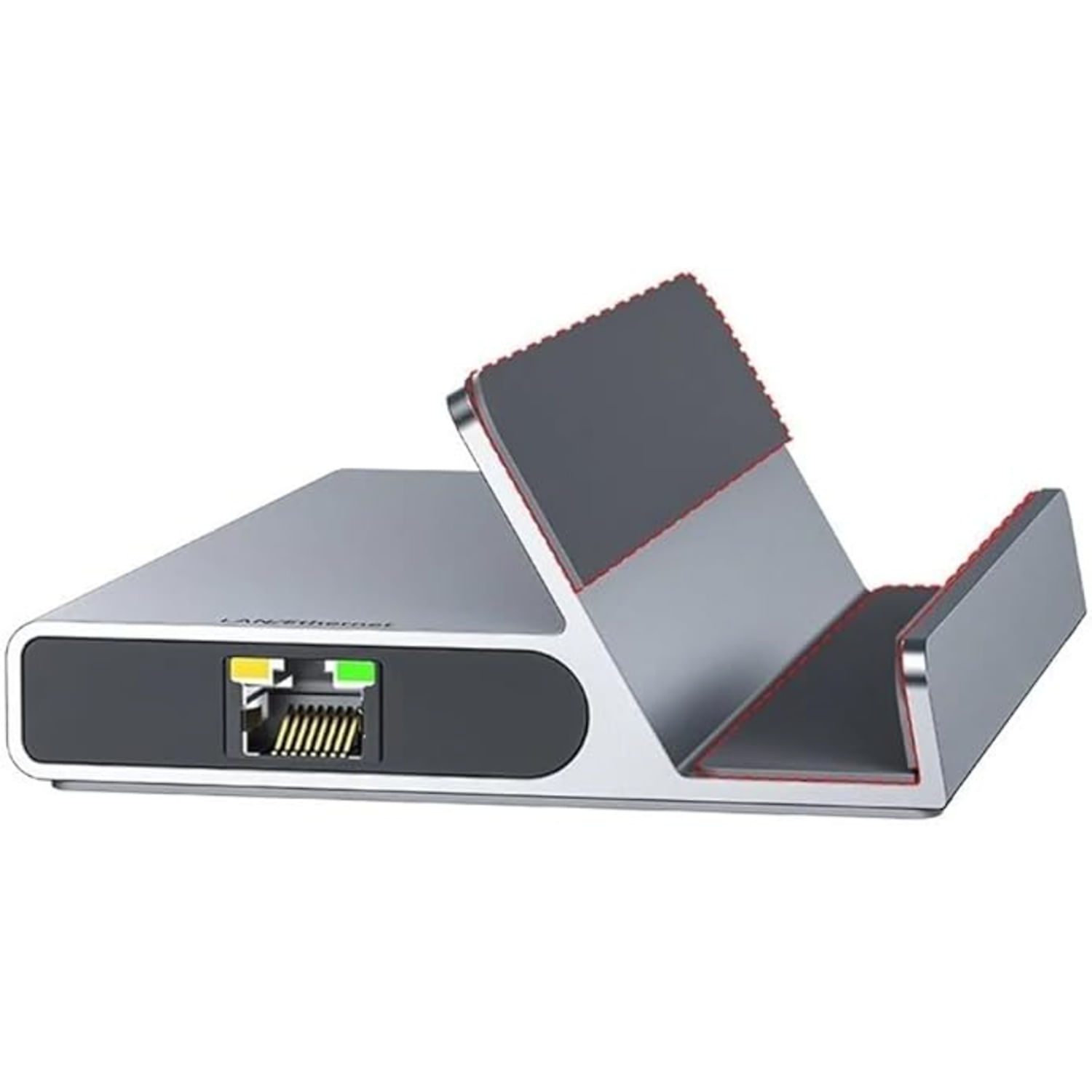 Choetech HUB-M50 Dock USB-C 6 in 1 HDMI PD 3×USB-A RJ45 pentru Steam Deck gri