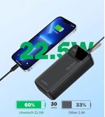 baterie-externa-powerbank-choetech-b730-30000mah-22-5w-pd-usb-c-2x-usb~45591