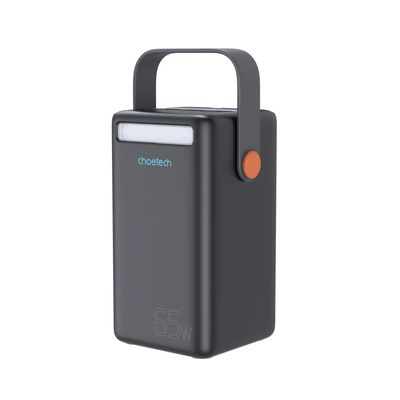 Choetech B664 Baterie Externa 50000 mAh 65W 1xUSB-C 3xUSB Negru