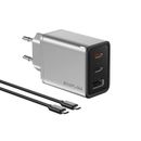 EcoFlow 65W GaN Incarcator Fast Charger 2x USB-C 1x USB-A Cablu 100W Inclus