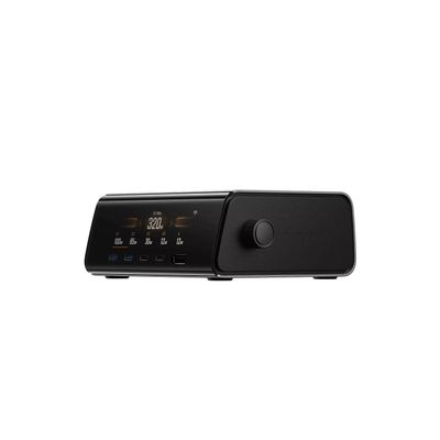 EcoFlow RAPID Pro Incarcator si Statie de Incarcare 320W 5 Porturi GaN Negru