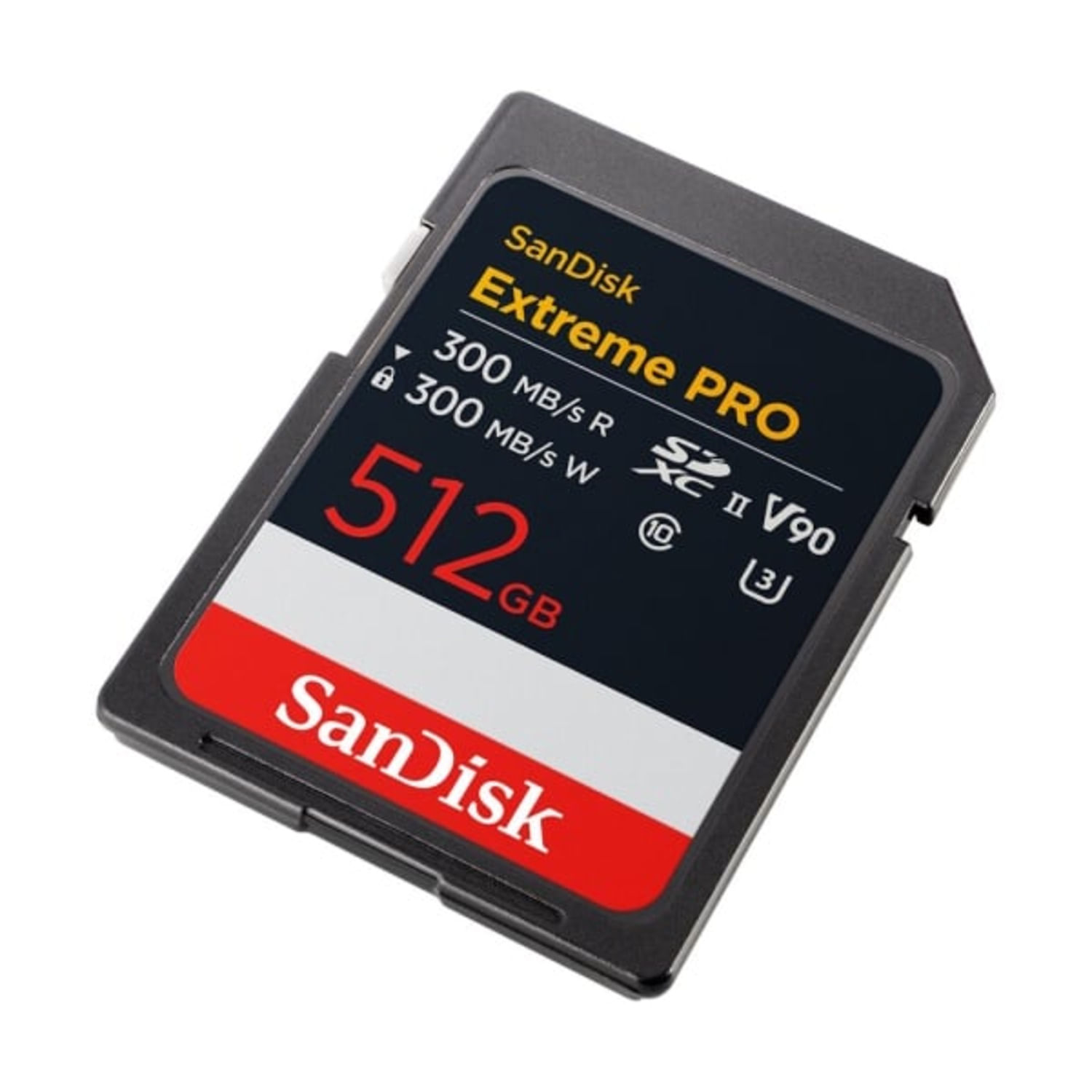 Sandisk Extreme PRO Card de memorie SDXC 512GB UHS-II U3 V90 W300