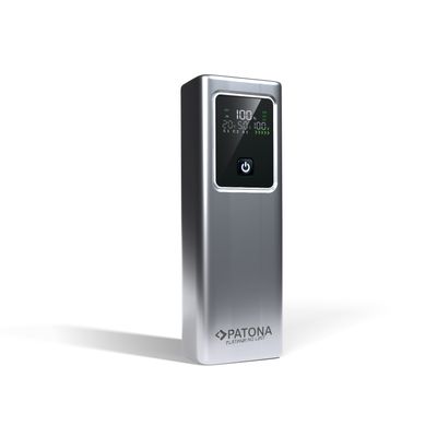 Patona Platinum Luxury One PD100W Baterie Externa 20.000 mAh, 2x USB-C PD3.0, 1x USB-A