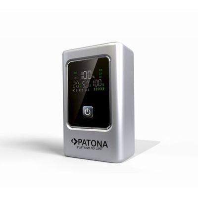 Patona Platinum Luxury One PD35W Baterie Externa 10.000mAh 2xUSB-C PD3.0 1xUSB-A