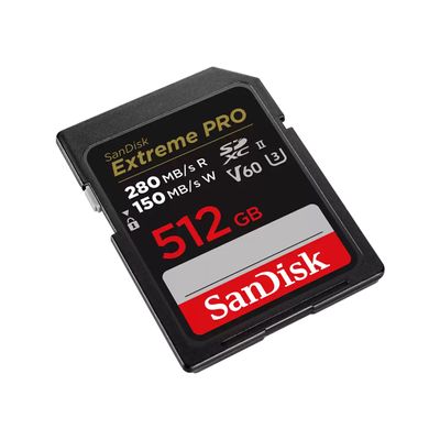Sandisk Extreme PRO Card de memorie SDXC 512GB UHS-II U3 V60