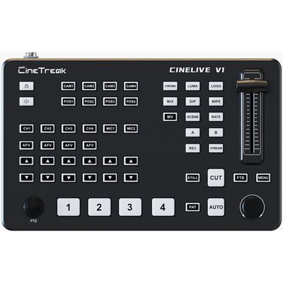 CineTreak Cinelive V1 Switcher Video Compact 4x HDMI UVC