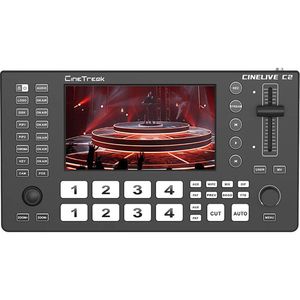 CineTreak Cinelive C2 Switcher Recorder Video Compact 4x HDMI Ecran 5.5"
