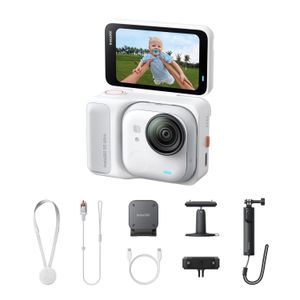 Insta360 GO Ultra Camera Sport de Actiune Creator Bundle Arctic White