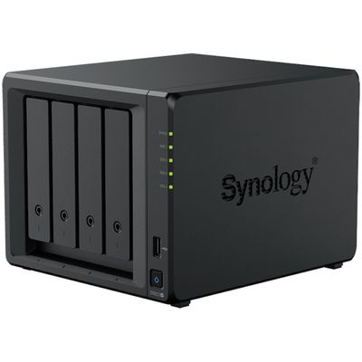 Synology DiskStation DS925+ NAS cu procesor AMD Ryzen V1500B, 4-bay, 4GB DDR4
