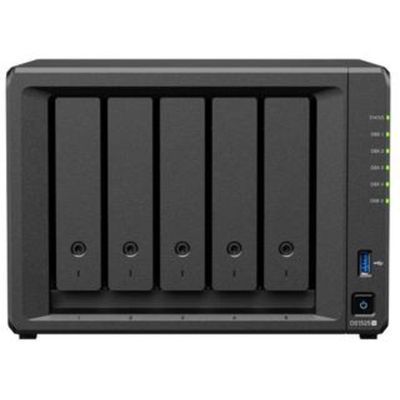 Synology DiskStation DS1525+ NAS cu procesor AMD Ryzen Dual Core 5-Bay DDR4 8GB pana la 32GB