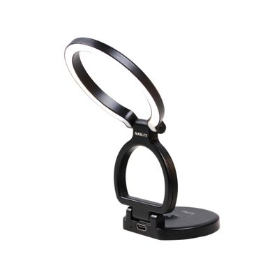 Nanlite Lumo Lampa LED Bi-color Circulara cu Magsafe Negru