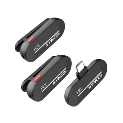 Synco P2XT Sistem Microfon Wireless Smarphone 2TX+1RX USB-C