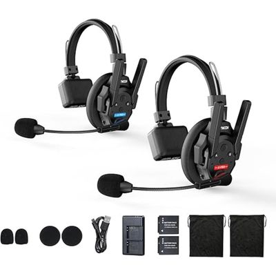 Synco Xtalk XPro 2 x Casca Sistem Intercom Wireless