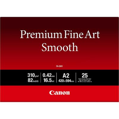 Canon Premium FineArt Smooth Hartie Foto A2, 25 coli