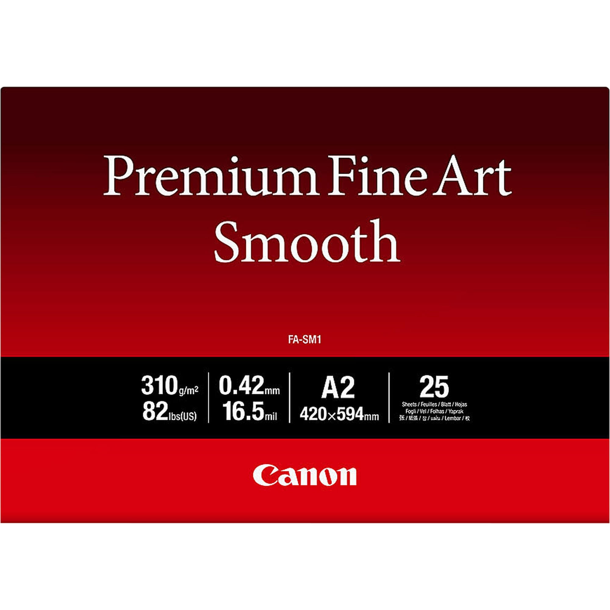 hartie igienica ieftina Canon Premium FineArt Smooth Hartie Foto A2, 25 coli