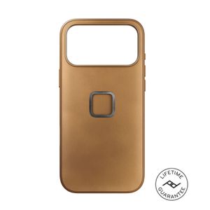 Peak Design Everyday Clarino Husa pentru iPhone 17 Pro Bronz